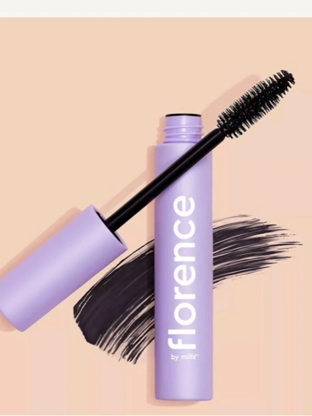 Florence by mills Built to Lash Lengthening Vegan Mascara- Black 504